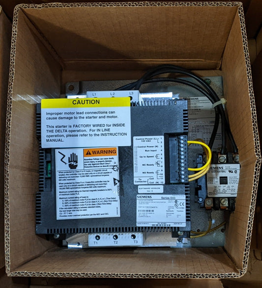 SIEMENS Elevator Soft Starter 72EG34AFP