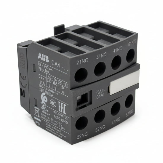 ABB Auxiliary Contact CA4-04M - nyparts.shop