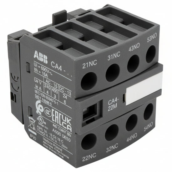 ABB Auxiliary Contact CA4-22M - nyparts.shop