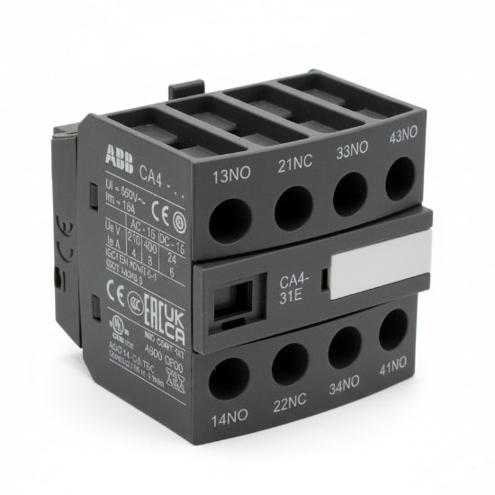 ABB Auxiliary Contact CA4-31E - nyparts.shop