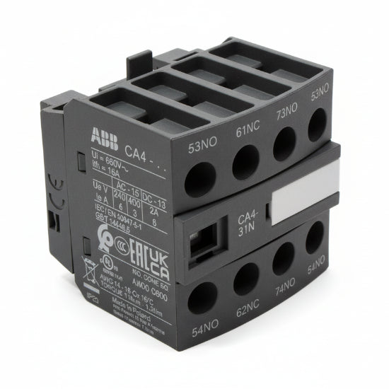 ABB Auxiliary Contact CA4-31N - nyparts.shop