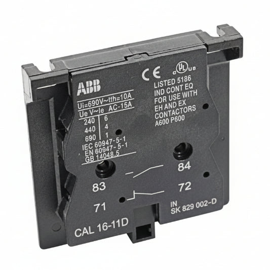 ABB Auxiliary Contact CAL16-11D - nyparts.shop