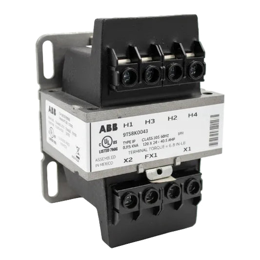 ABB General Purpose Transformer 9T58K0043 - nyparts.shop