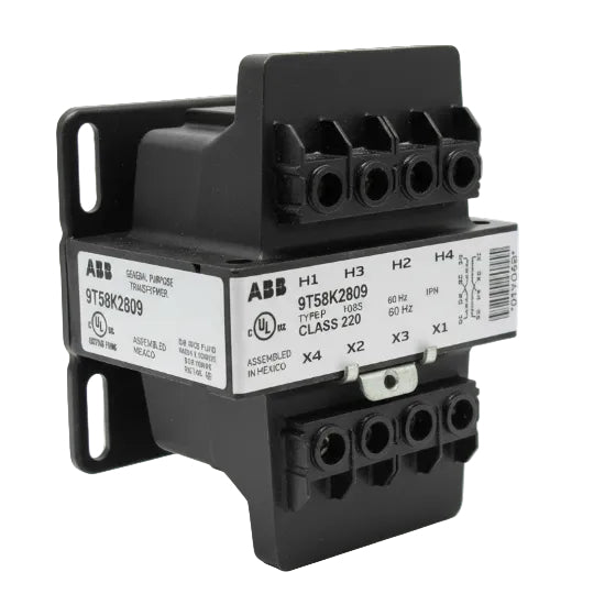 ABB General Purpose Transformer 9T58K2809 - nyparts.shop