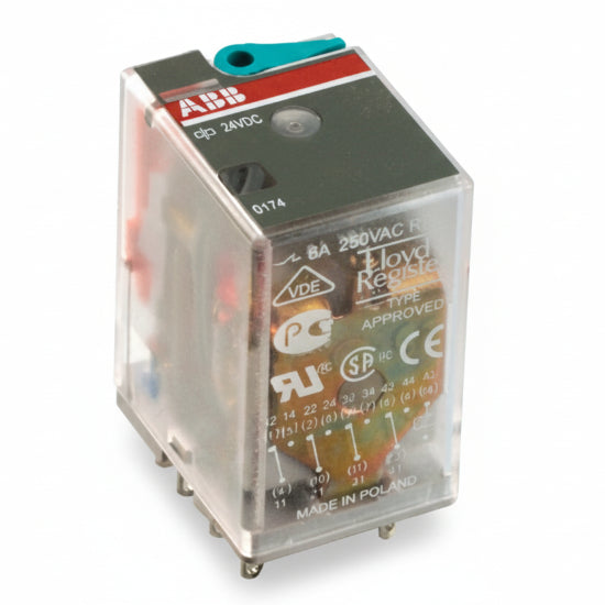 ABB PLUGGABLE Relay 1SVR405611R8100 - nyparts.shop