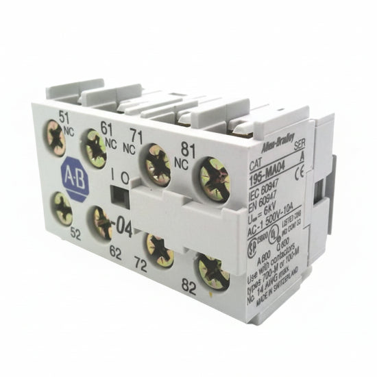 (AB) Auxiliary Contact CAT 195-MA04 - nyparts.shop