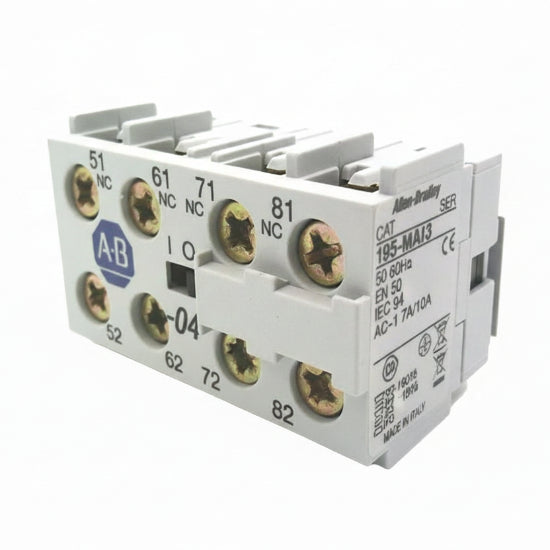 (AB) Auxiliary Contact CAT 195-MA13 - nyparts.shop