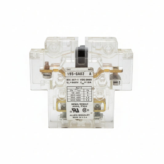 Allen-Bradley (AB) Auxiliary Contact 195-GA02 - nyparts.shop