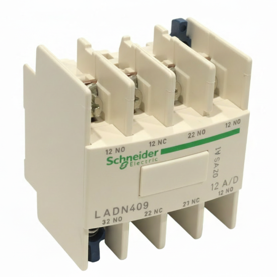 Schneider Electric Faston Terminal Contact Block LADN409 - nyparts.shop