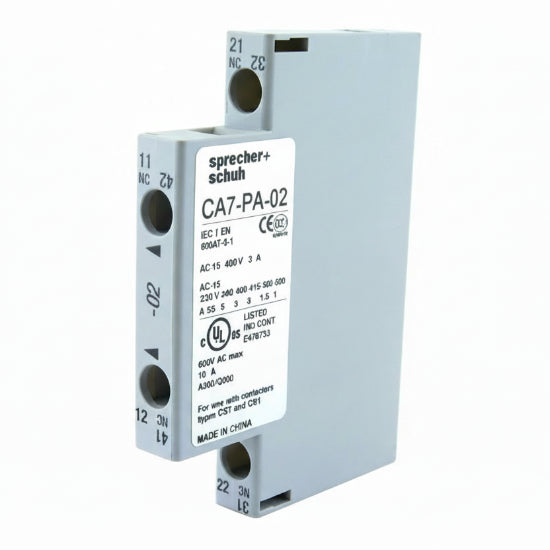 Sprecher + Schuh Contact Block CA7-PA-02 - nyparts.shop