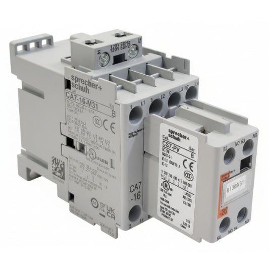 Sprecher + Schuh Contactor CA7-16-M31-120-L20 - nyparts.shop