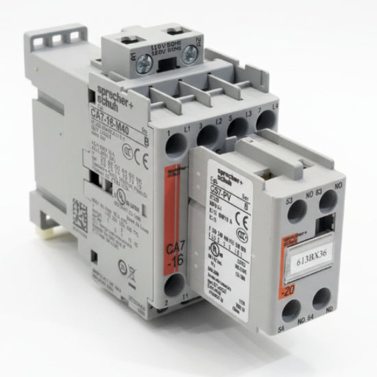 Sprecher + Schuh Contactor CA7-16-M40-120-L20 - nyparts.shop