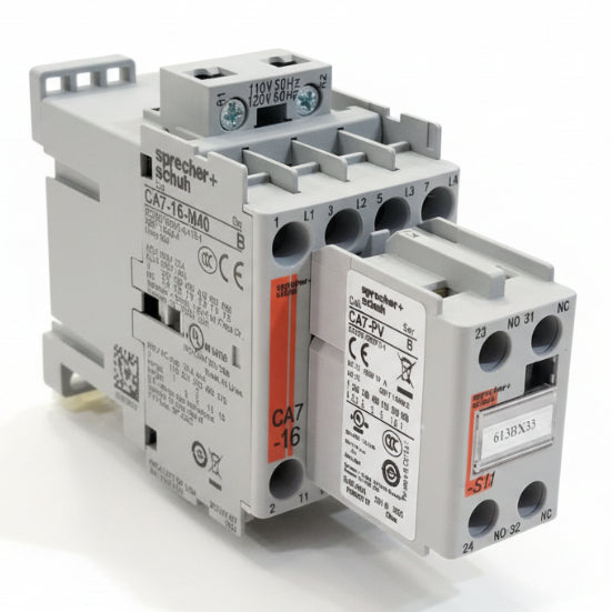 Sprecher + Schuh Contactor CA7-16-M40-120-LS11 - nyparts.shop