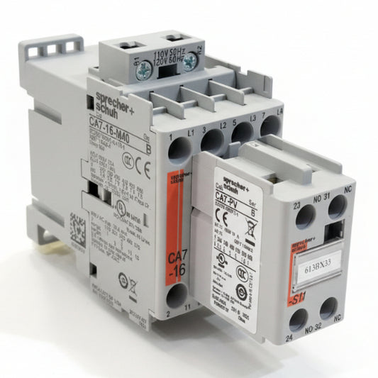 Sprecher + Schuh Contactor CA7-16-M40-120-LS11 - nyparts.shop