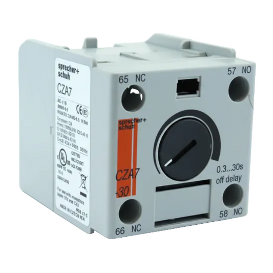 Sprecher+Schuh Pneumatic Timer CZA7-30 - nyparts.shop