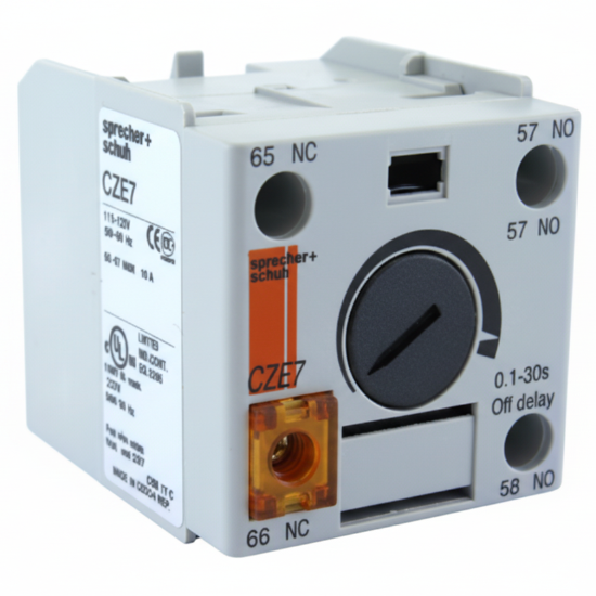 Sprecher+Schuh Pneumatic Timer CZE7-30 - nyparts.shop