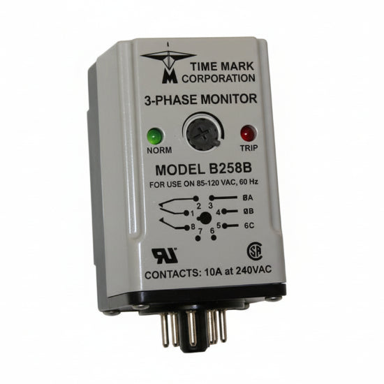 Time Mark Corp. 3-Phase Monitor B258B-120VAC - nyparts.shop
