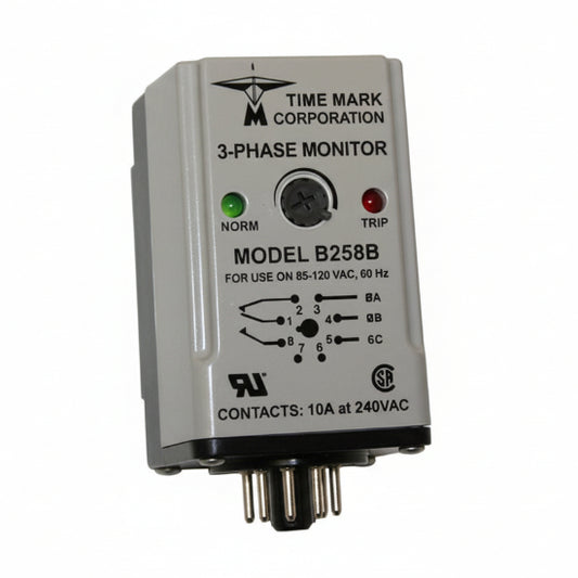 Time Mark Corp. 3-Phase Monitor B258B-120VAC - nyparts.shop